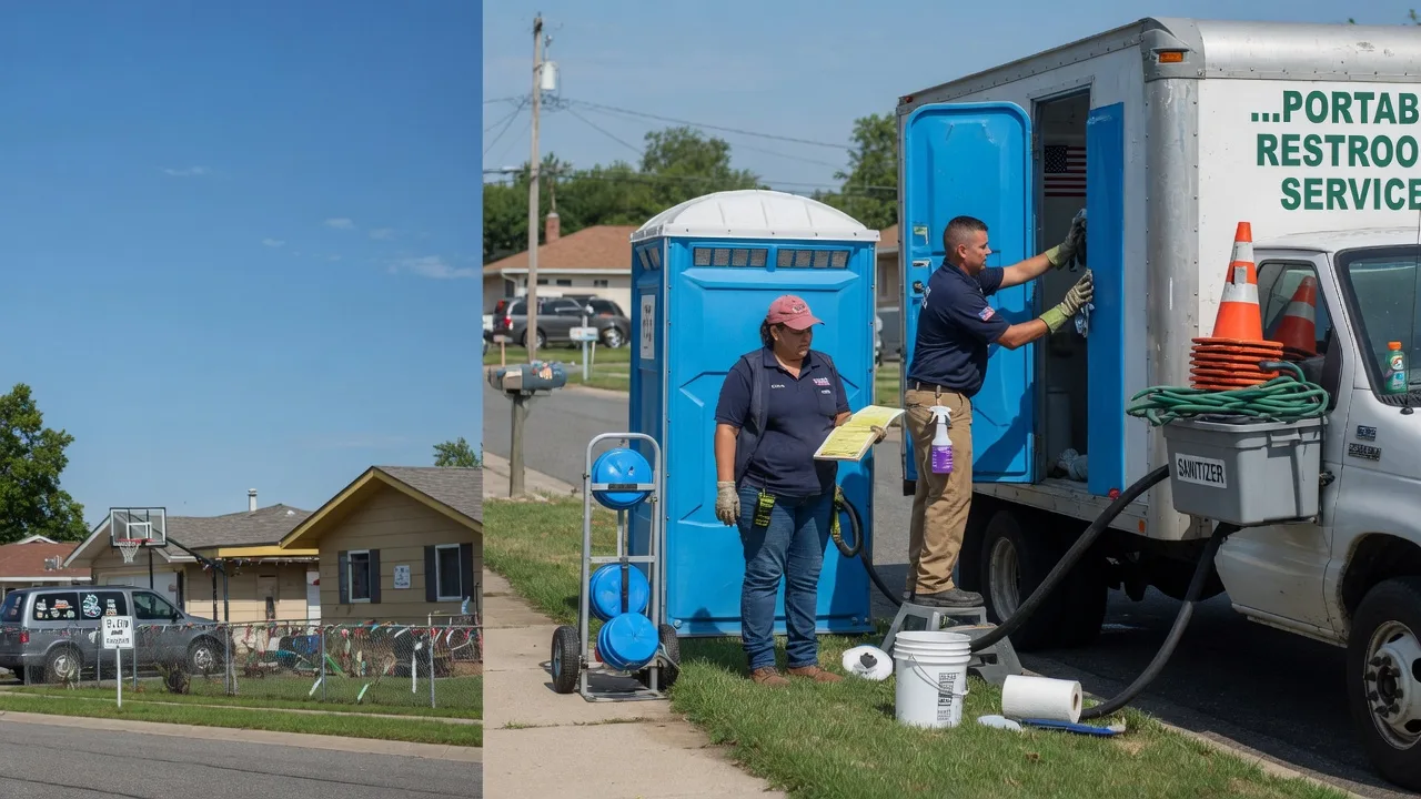 Portable Toilet Rental in Bladensburg, OH near me